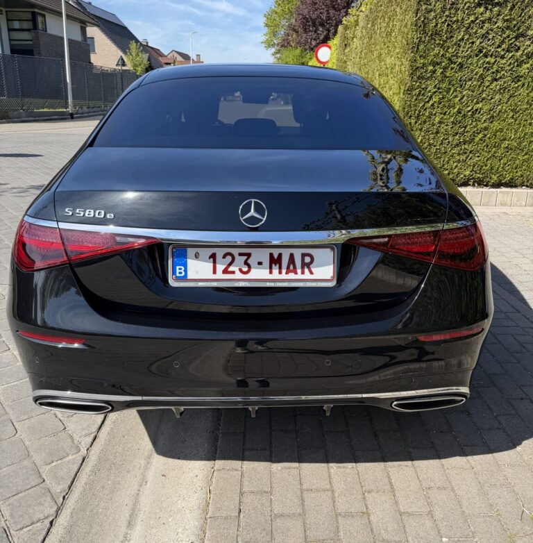 Mercedes S580e - Basis was door Glansgarage in Limburg